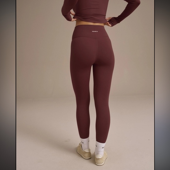 Adanola Pants - Adanola Deep Burgundy Leggings sz S